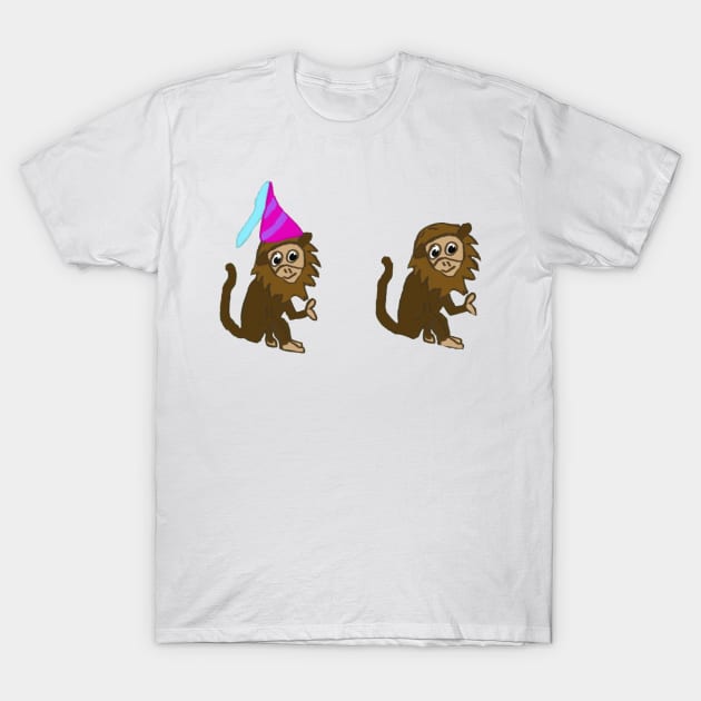 Georgie (the monkey) double set T-Shirt by system51